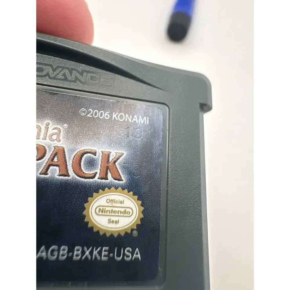 Castlevania Double Pack Nintendo Game Boy Advance GBA Battery Saves Authentic